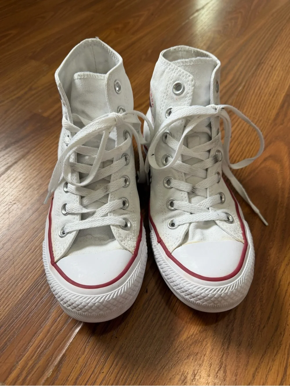 Converse Chuck Taylor All Star White High Top Sneakers M 4.5 W 6.5